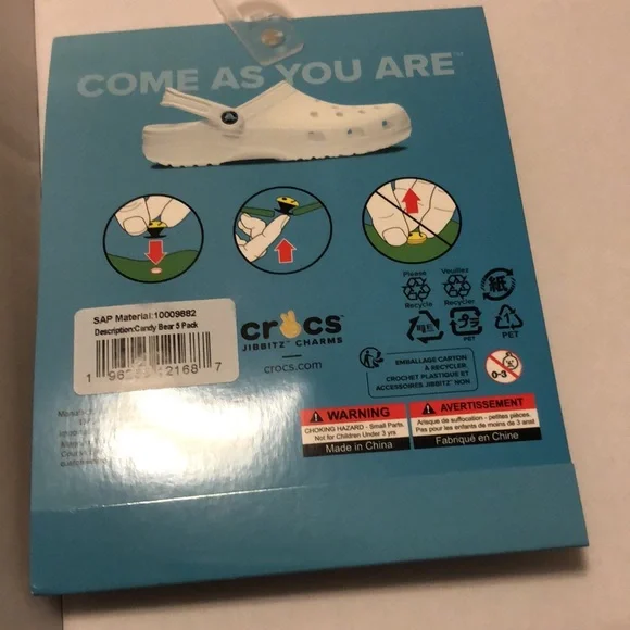 Gummy Bears JibBiTz 5 pack crocs new 3D - Picture 4 of 8